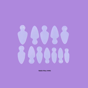 DNKa Professional nail Molds Молди силіконові 36шт №002